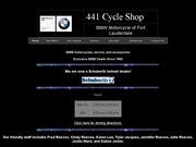 441 Cycle Shop BMW Website