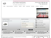 Action Nissan Website