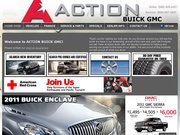 Action GMC Trucks Website