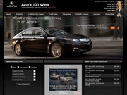 Acura 101 West Website