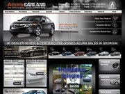 Acura Carland Website