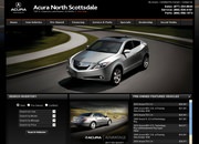 Acura North Scottsdale Website