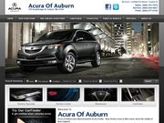 Acura of Auburn Website