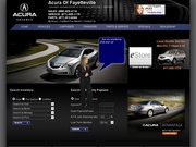 Landers Acura North Website