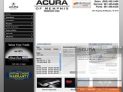 Acura of Memphis Website