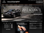 Acura of Springfield Website
