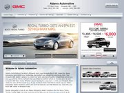 Adams Buick Pontiac & GMC S Website