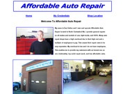 Affordable Auto Repair Website
