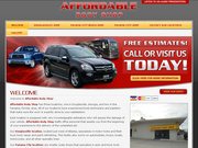 Affordable Body Repair Website