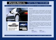 Affordable Motors Website