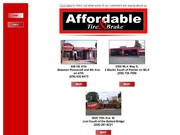 Affordable Tire and Brake Website