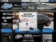 Akins Ford Chrysler Dodge Website