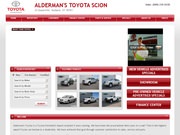 Alderman’s Toyota Website