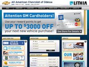 All American Chevrolet of Odessa Website