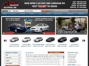 Allen Toyota Website
