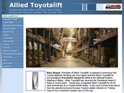 Allied Toyotalift Website