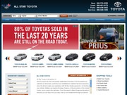 All Star Toyota Website