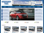 Anderson Ford Mazda Website
