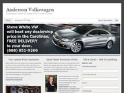 Anderson Volkswagen Website