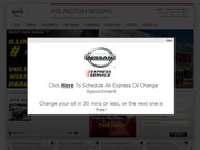 Arlington Nissan Website