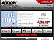 Arrow Pontiac GMC Corporation Website