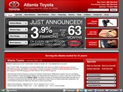 Atlanta Toyota Website