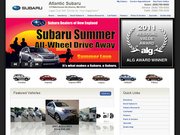 Atlantic Subaru Website