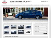 Alexander Toyota Website