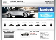 Audi of Nashua Website