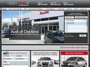 Audi of Oakland Website