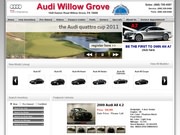 Audi Willow Grove Website