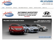 Auffenberg Hyundai Website