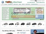 Autobarn Volkswagen Website