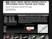 Affordable Auto Rental Website