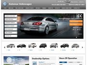 Automax Volkswagen Website