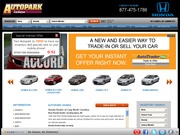 Auto Park Honda Website