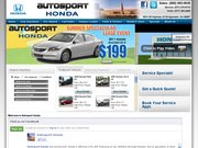 Autosport Honda Website