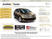 Autoway Toyota Website