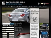 Bachman Bernard Pontiac Buick Cadillac GMC Nissan Website