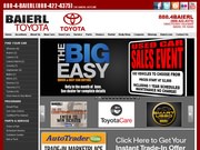 Baierl Toyota Website