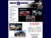 Bailey Gibson Buick Pontiac GMC Website