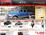 Baker Chrysler Jeep Website