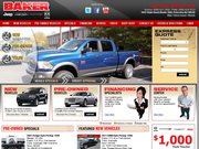 Baker Chrysler Jeep Dodge Website