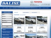 Balise Toyota Website