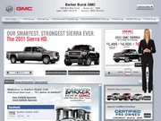 Barker Buick GMC Website