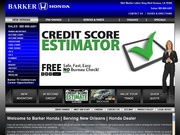Barker Honda Website