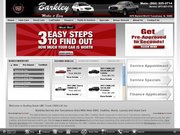 Barkley Pontiac Cadillac GMC Website