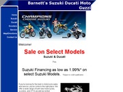 Barnett’s Suzuki Ducati Moto Guzzi Website