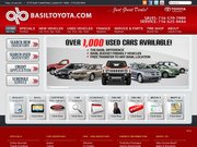 Basil Toyota Website