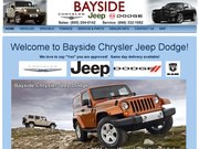 Bayside Chrysler Jeep Website